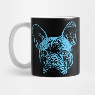 Blue French Bulldog Mug